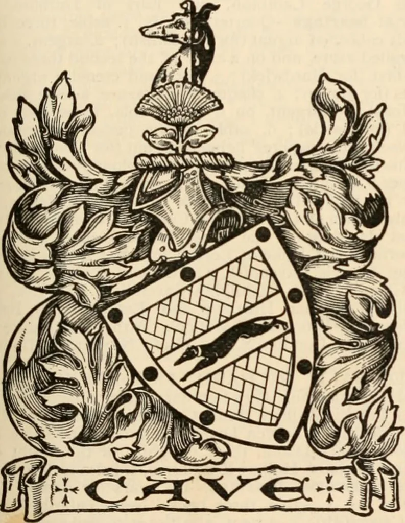 An illustration from Armorial families : a directory of gentlemen of coat-armour, 1905, leaf 290
