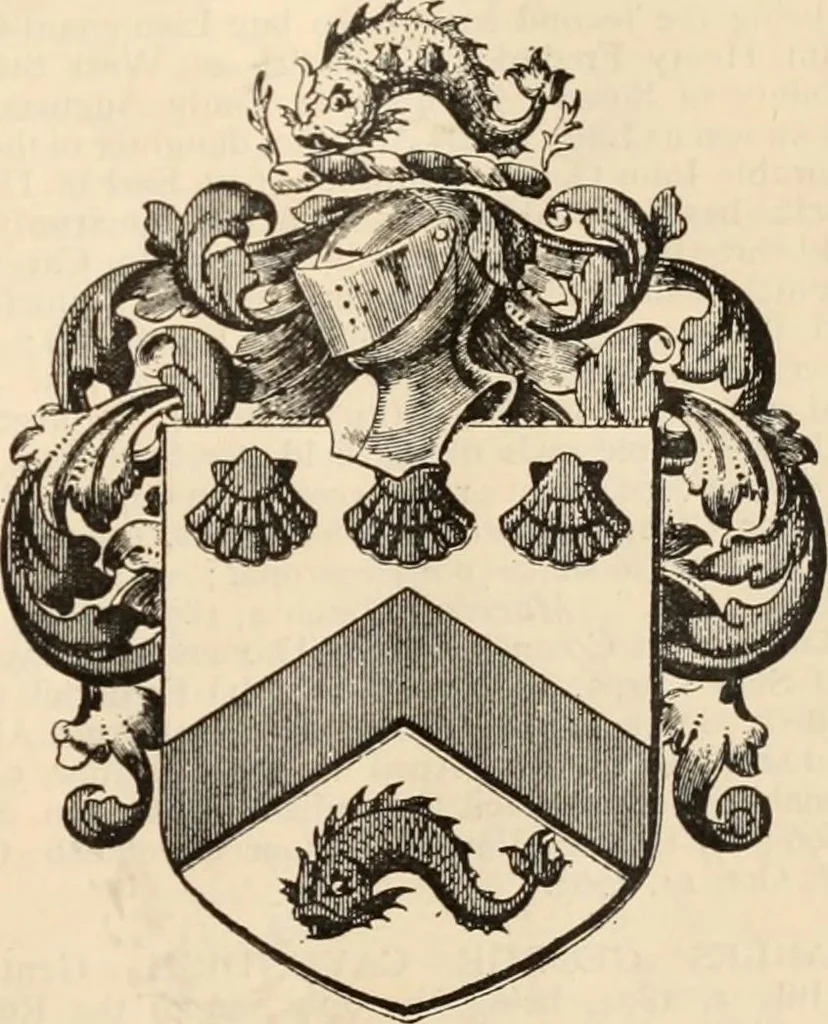 An illustration from Armorial families : a directory of gentlemen of coat-armour, 1905, leaf 290