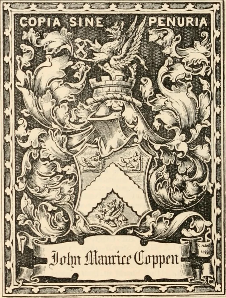 An illustration from Armorial families : a directory of gentlemen of coat-armour, 1905, leaf 361
