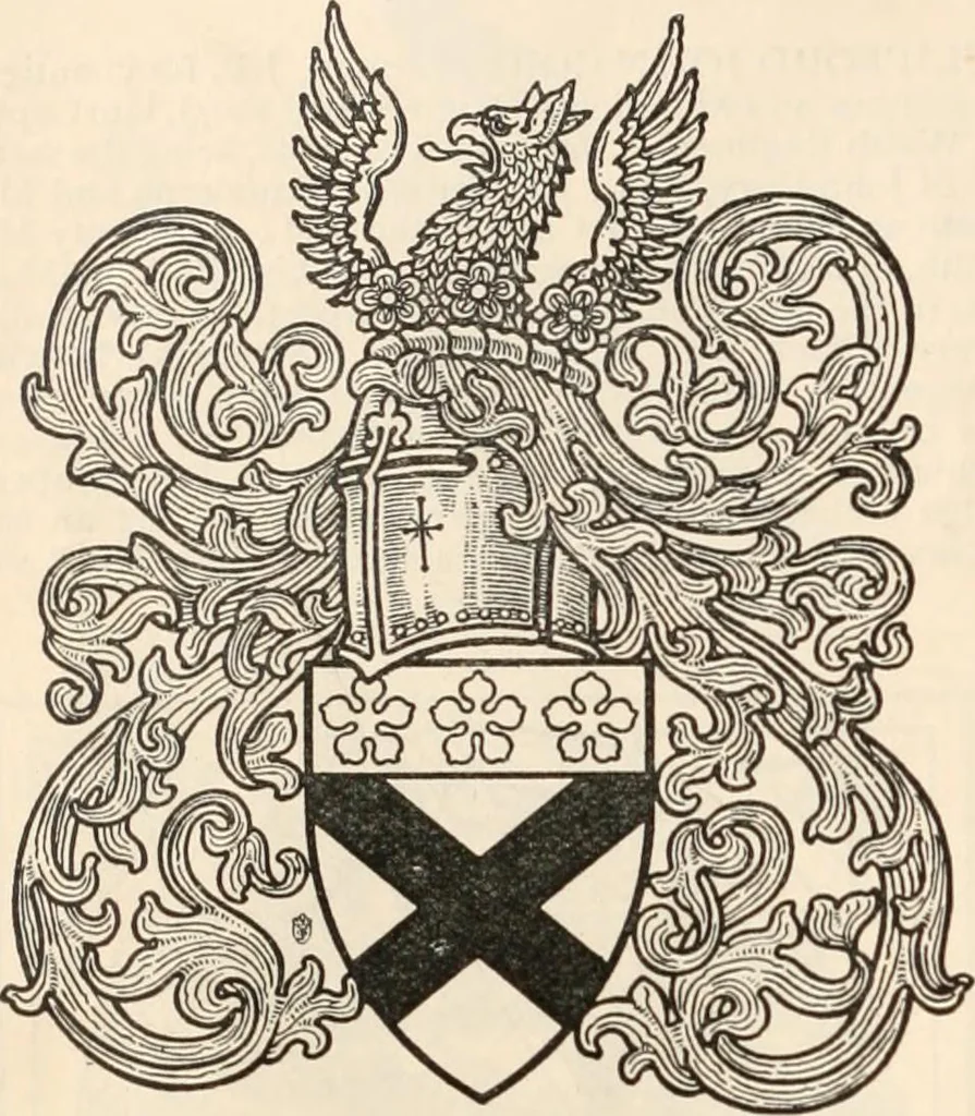 An illustration from Armorial families : a directory of gentlemen of coat-armour, 1905, leaf 367