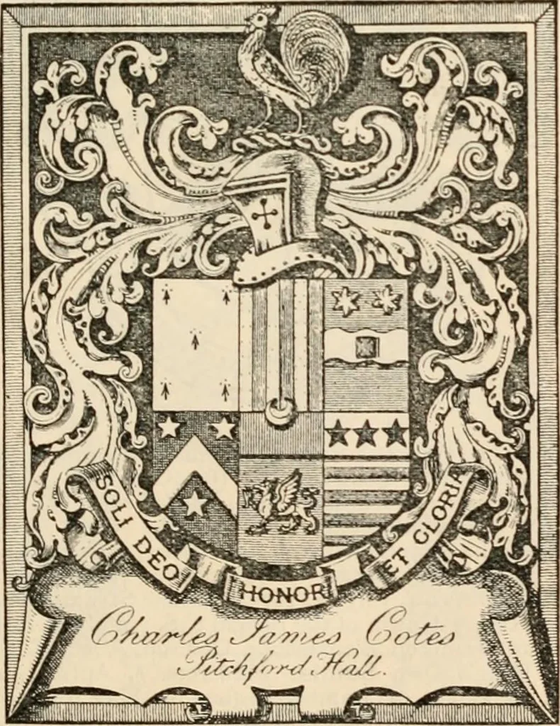 An illustration from Armorial families : a directory of gentlemen of coat-armour, 1905, leaf 368