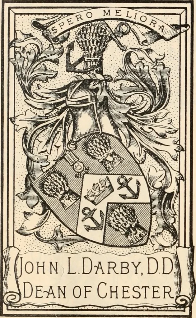 An illustration from Armorial families : a directory of gentlemen of coat-armour, 1905, leaf 411