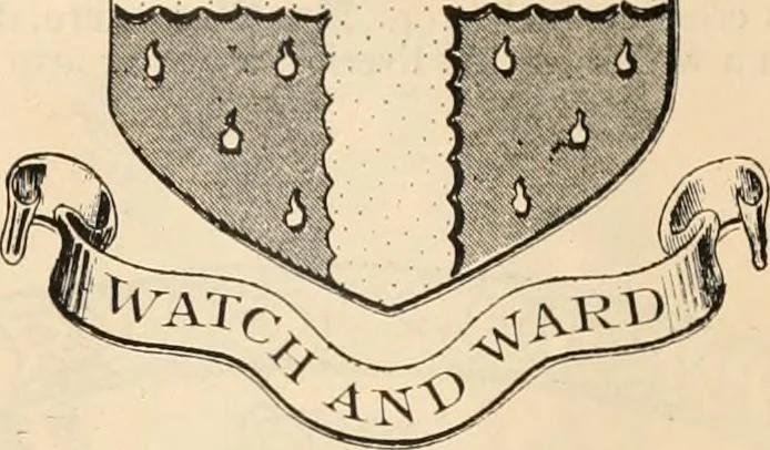 An illustration from Armorial families : a directory of gentlemen of coat-armour, 1905, leaf 44