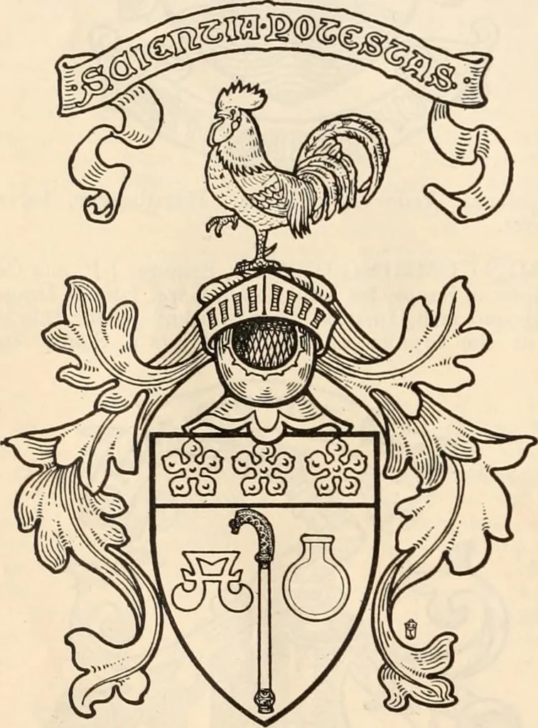 An illustration from Armorial families : a directory of gentlemen of coat-armour, 1905, leaf 441