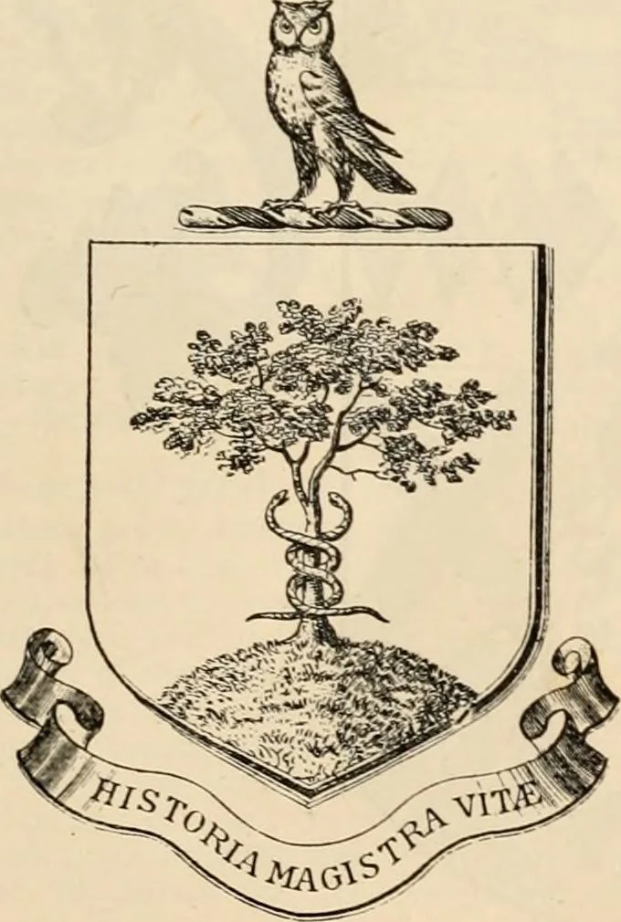 An illustration from Armorial families : a directory of gentlemen of coat-armour, 1905, leaf 470