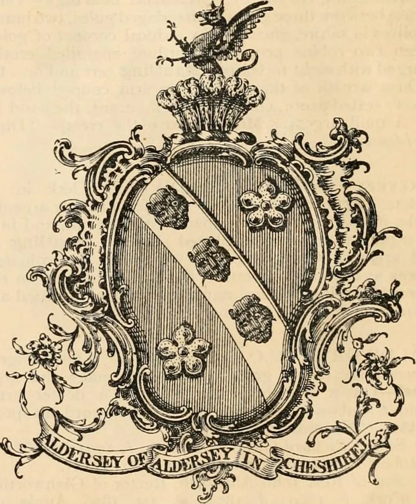 An illustration from Armorial families : a directory of gentlemen of coat-armour, 1905, leaf 50