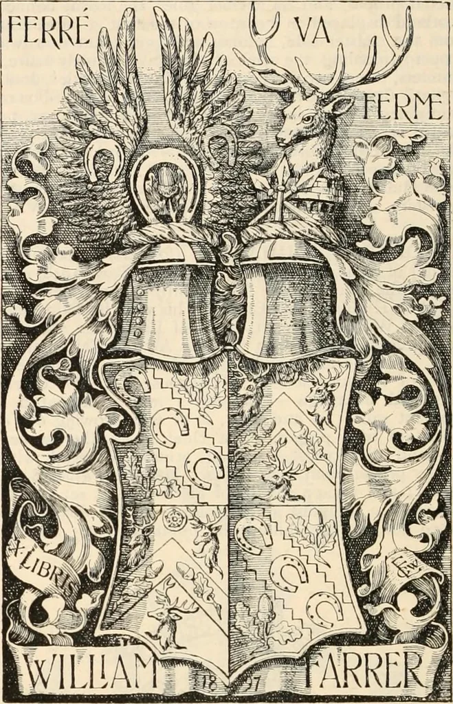 An illustration from Armorial families : a directory of gentlemen of coat-armour, 1905, leaf 521