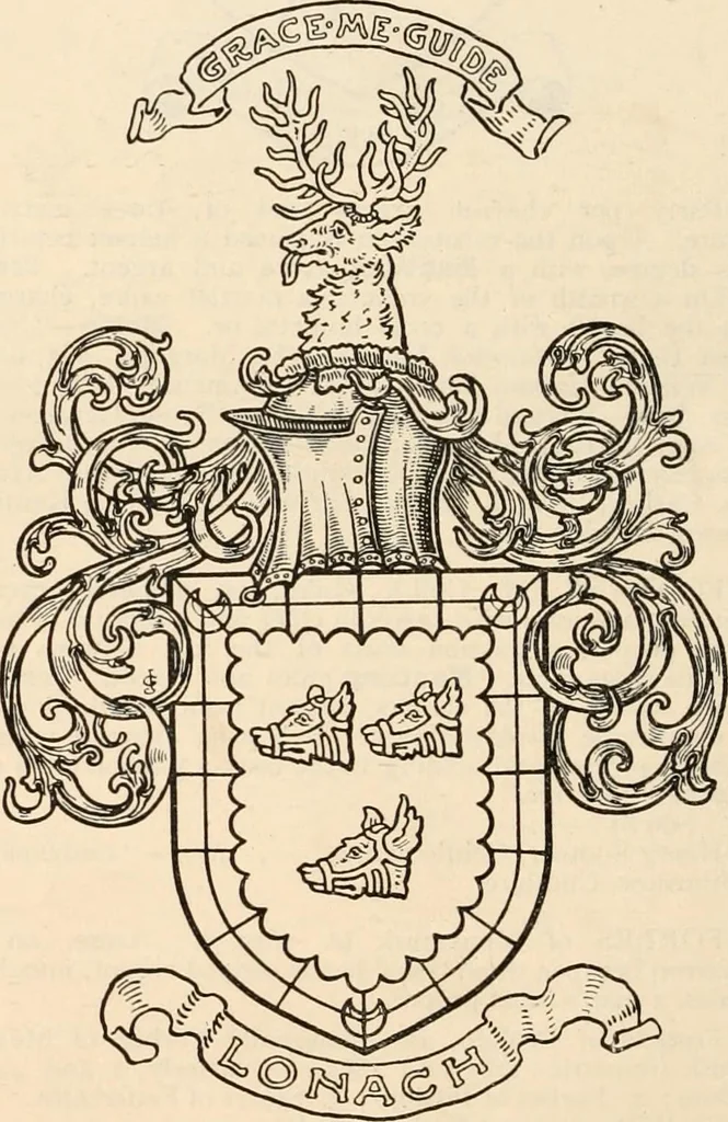 An illustration from Armorial families : a directory of gentlemen of coat-armour, 1905, leaf 563