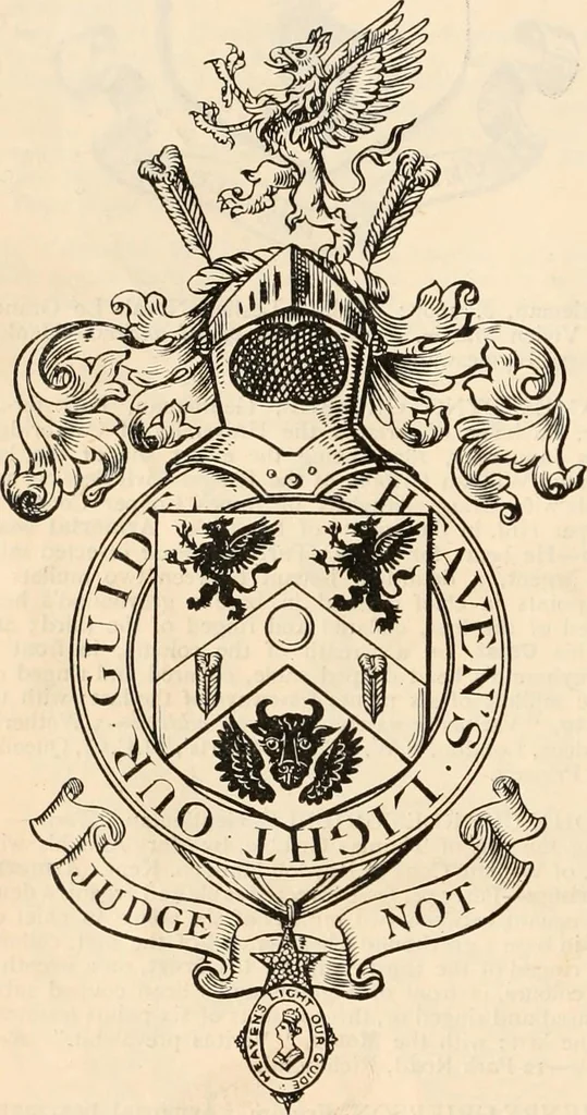 An illustration from Armorial families : a directory of gentlemen of coat-armour, 1905, leaf 647