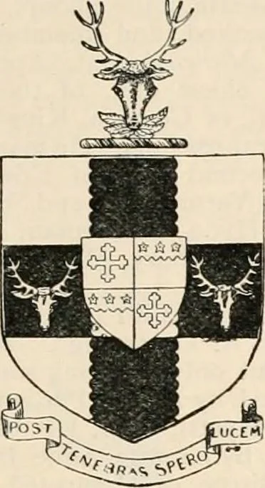 An illustration from Armorial families : a directory of gentlemen of coat-armour, 1905, leaf 790