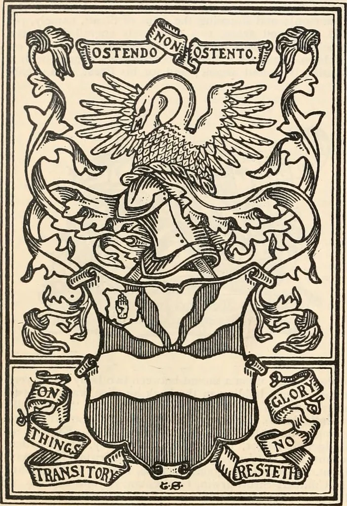 An illustration from Armorial families : a directory of gentlemen of coat-armour, 1905, leaf 797