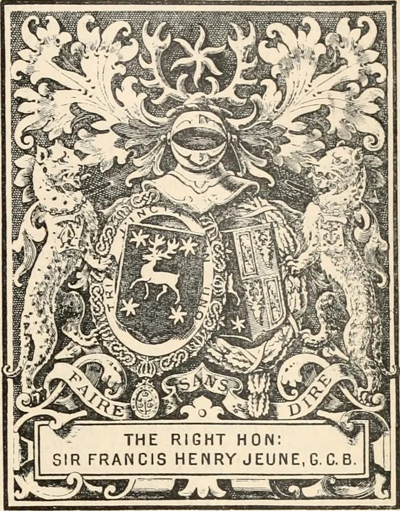 An illustration from Armorial families : a directory of gentlemen of coat-armour, 1905, leaf 814