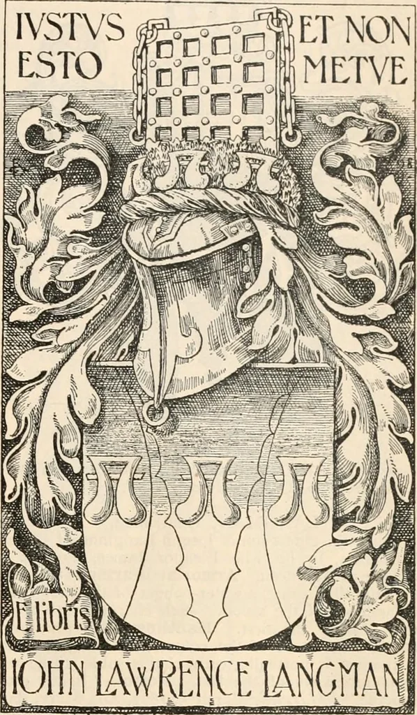 An illustration from Armorial families : a directory of gentlemen of coat-armour, 1905, leaf 878