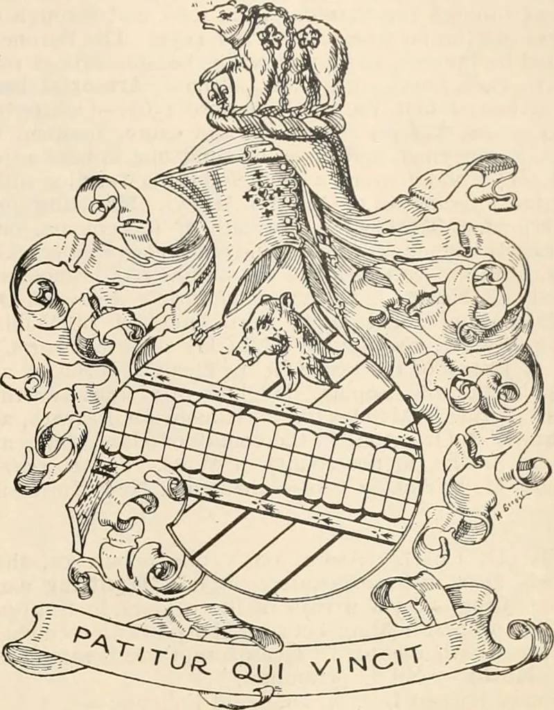 An illustration from Armorial families : a directory of gentlemen of coat-armour, 1905, leaf 892