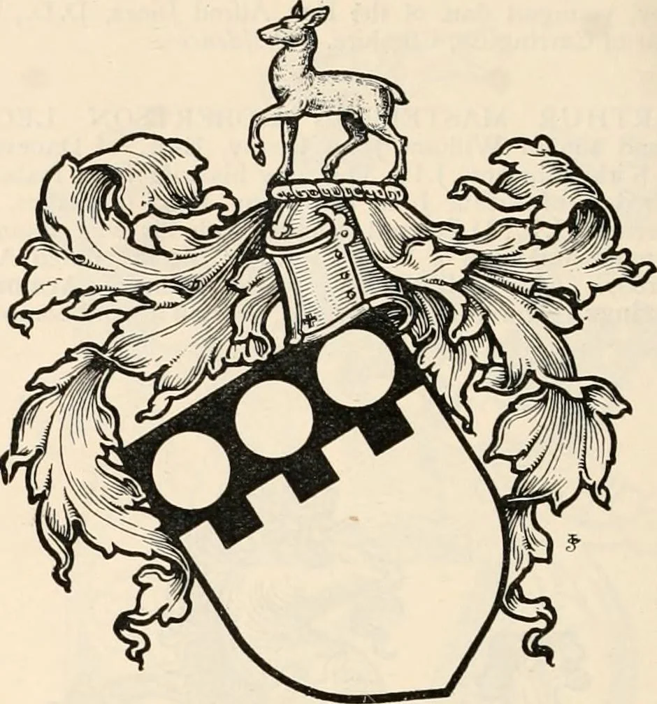An illustration from Armorial families : a directory of gentlemen of coat-armour, 1905, leaf 903