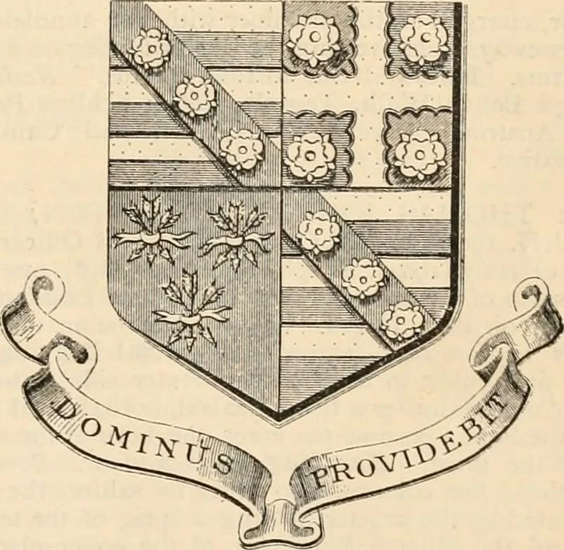 An illustration from Armorial families : a directory of gentlemen of coat-armour, 1905, leaf 920