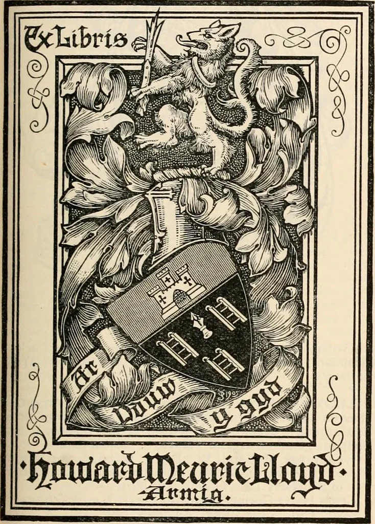 An illustration from Armorial families : a directory of gentlemen of coat-armour, 1905, leaf 934
