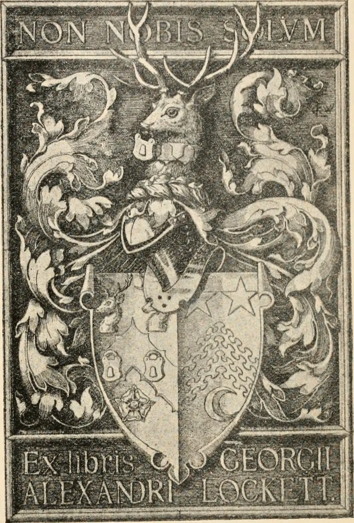 An illustration from Armorial families : a directory of gentlemen of coat-armour, 1905, leaf 936