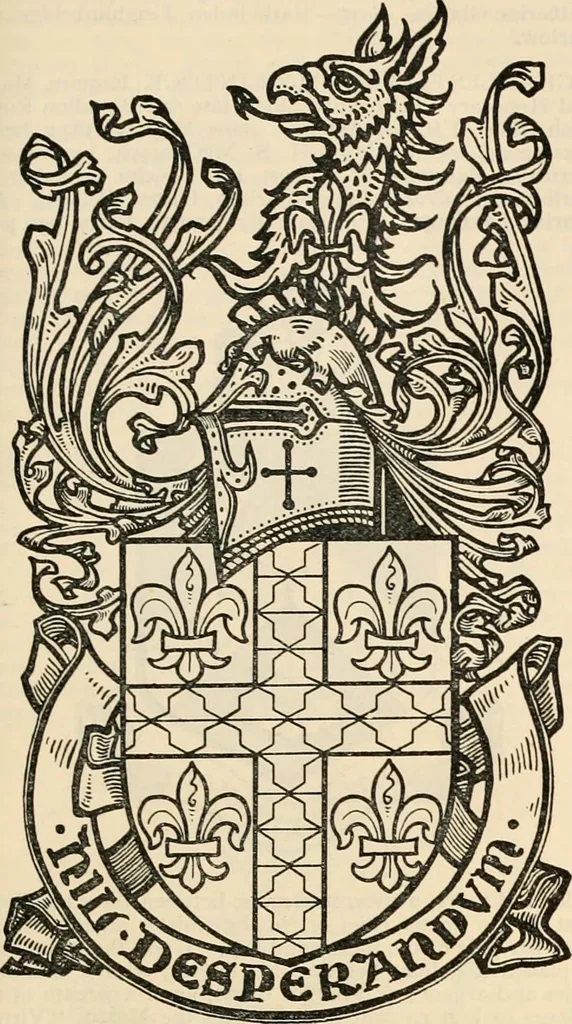 An illustration from Armorial families : a directory of gentlemen of coat-armour, 1905, leaf 970