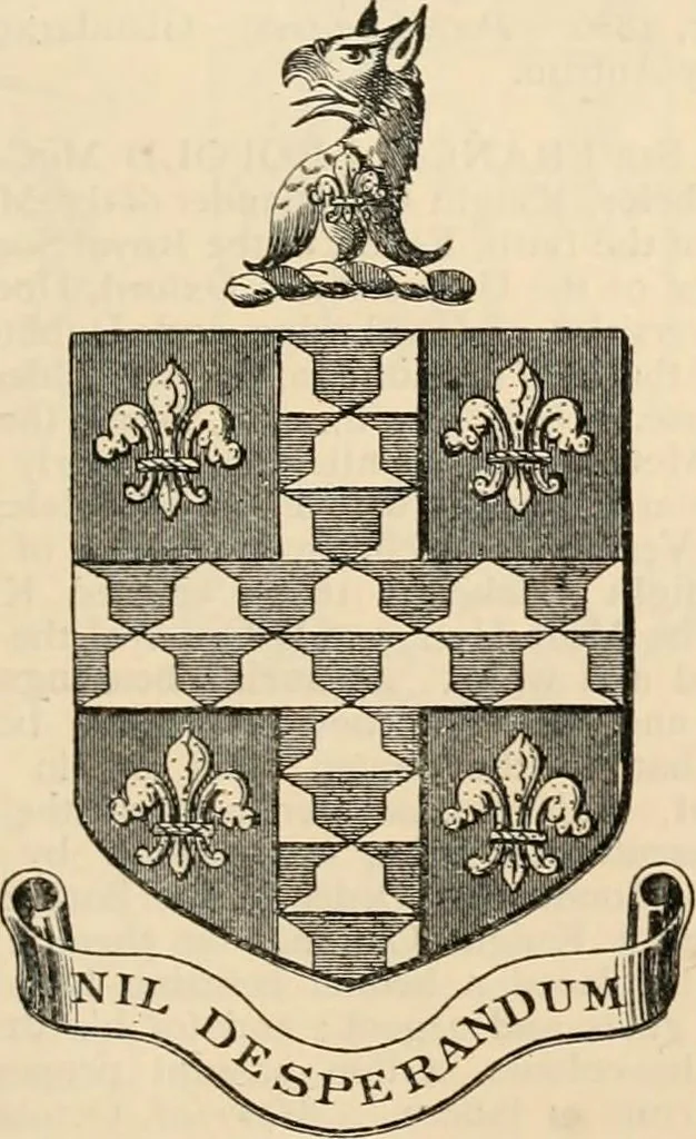 An illustration from Armorial families : a directory of gentlemen of coat-armour, 1905, leaf 970