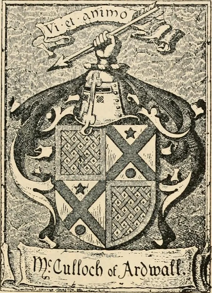 An illustration from Armorial families : a directory of gentlemen of coat-armour, 1905, leaf 974