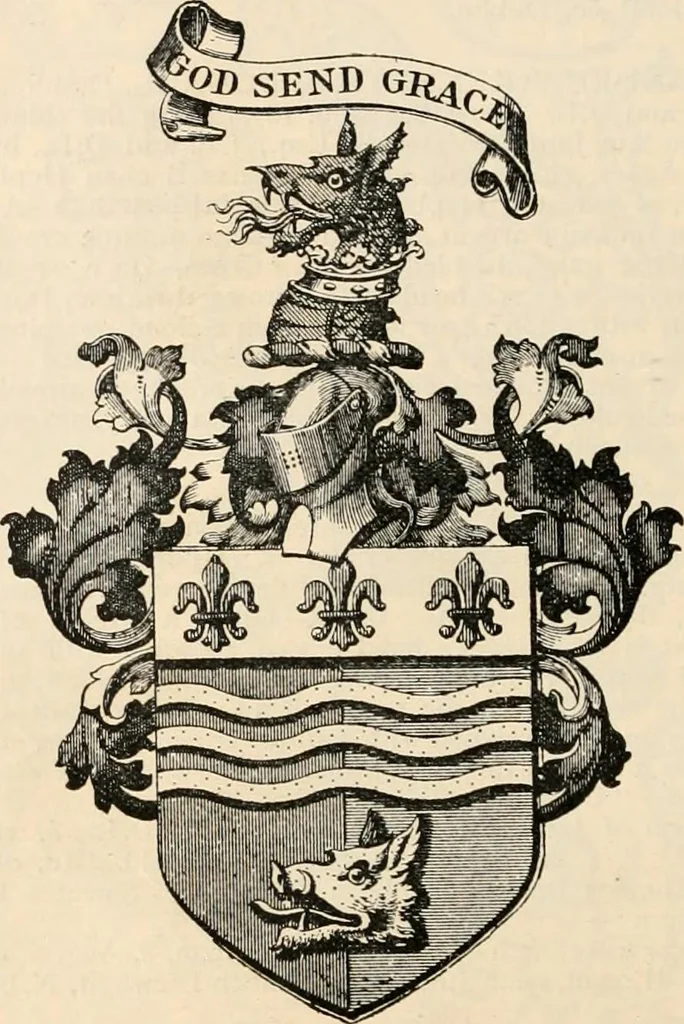 An illustration from Armorial families : a directory of gentlemen of coat-armour, 1905, leaf 979
