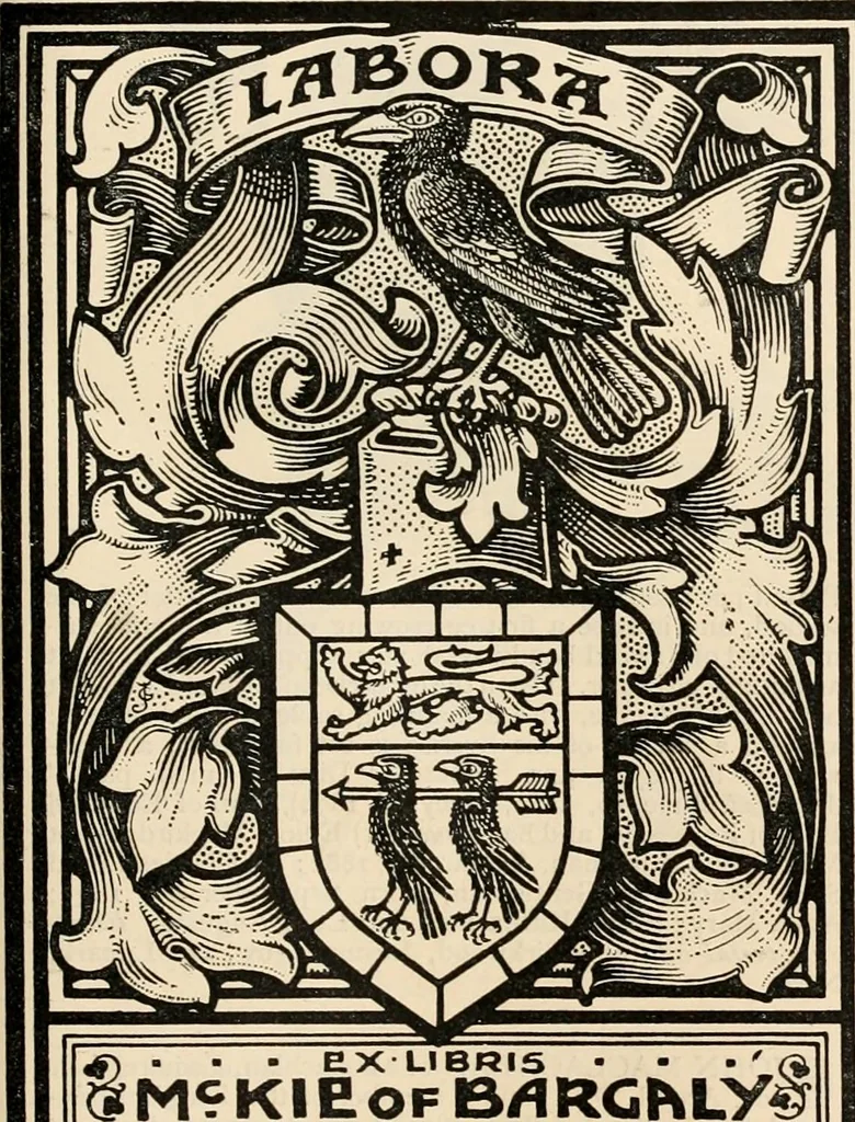 An illustration from Armorial families : a directory of gentlemen of coat-armour, 1905, leaf 990