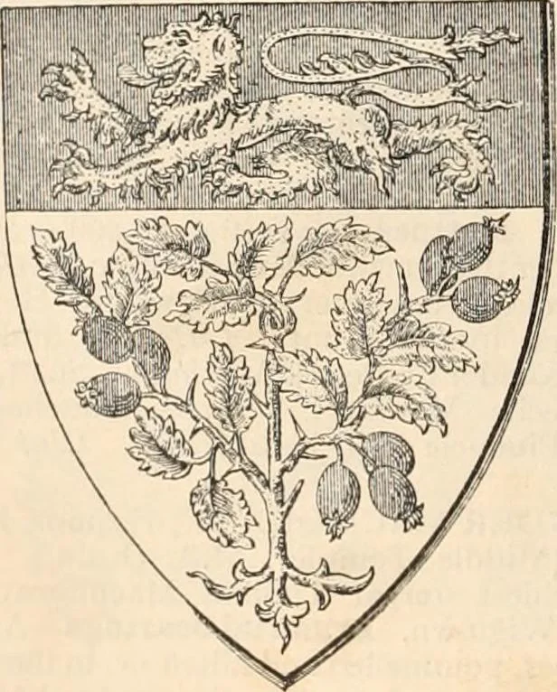 An illustration from Armorial families : a directory of gentlemen of coat-armour, 1905, leaf 995
