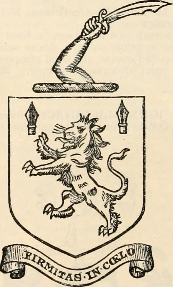 An illustration from Armorial families : a directory of gentlemen of coat-armour, 1905, leaf 995