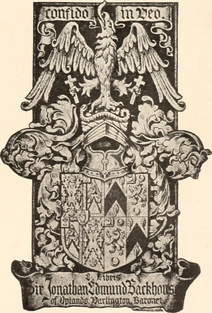 An illustration from Armorial families : a directory of gentlemen of coat-armour, 1905, leaf 118