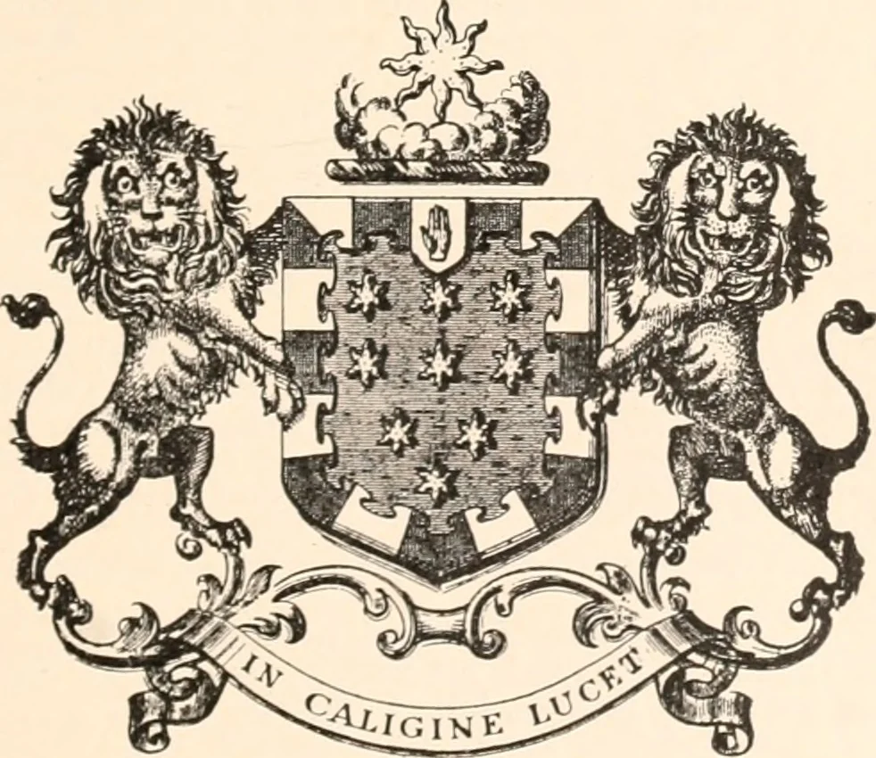 An illustration from Armorial families : a directory of gentlemen of coat-armour, 1905, leaf 126