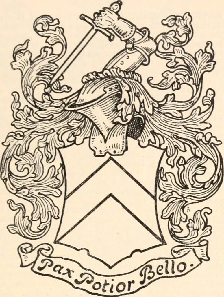 An illustration from Armorial families : a directory of gentlemen of coat-armour, 1905, leaf 162
