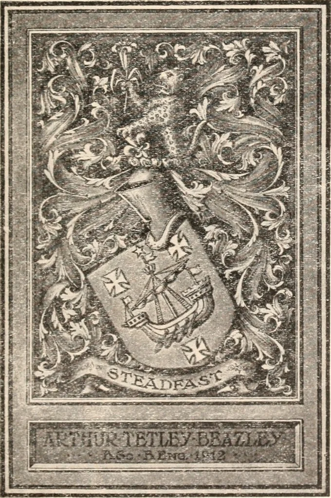 An illustration from Armorial families : a directory of gentlemen of coat-armour, 1905, leaf 176