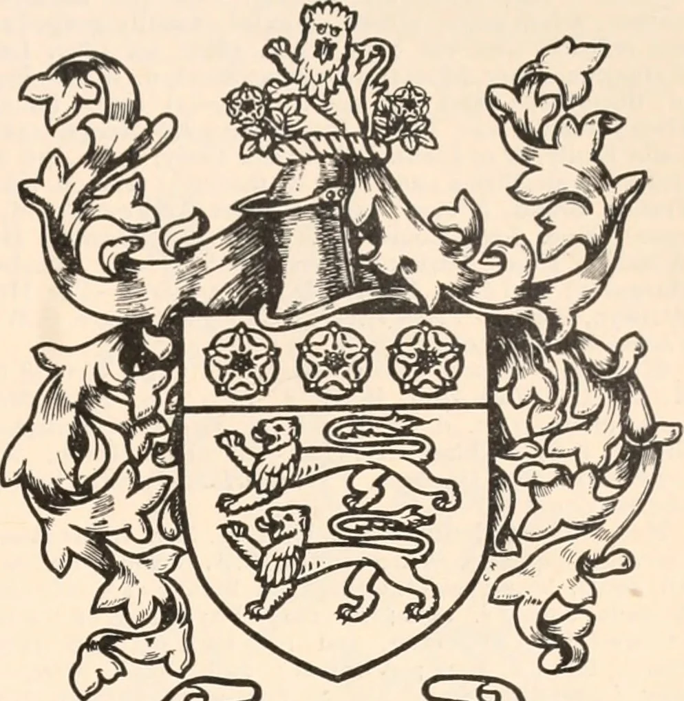 An illustration from Armorial families : a directory of gentlemen of coat-armour, 1905, leaf 260