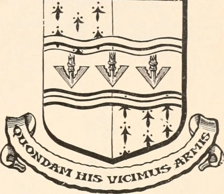 An illustration from Armorial families : a directory of gentlemen of coat-armour, 1905, leaf 272