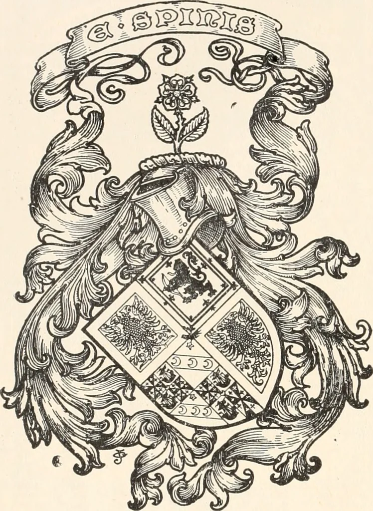 An illustration from Armorial families : a directory of gentlemen of coat-armour, 1905, leaf 303