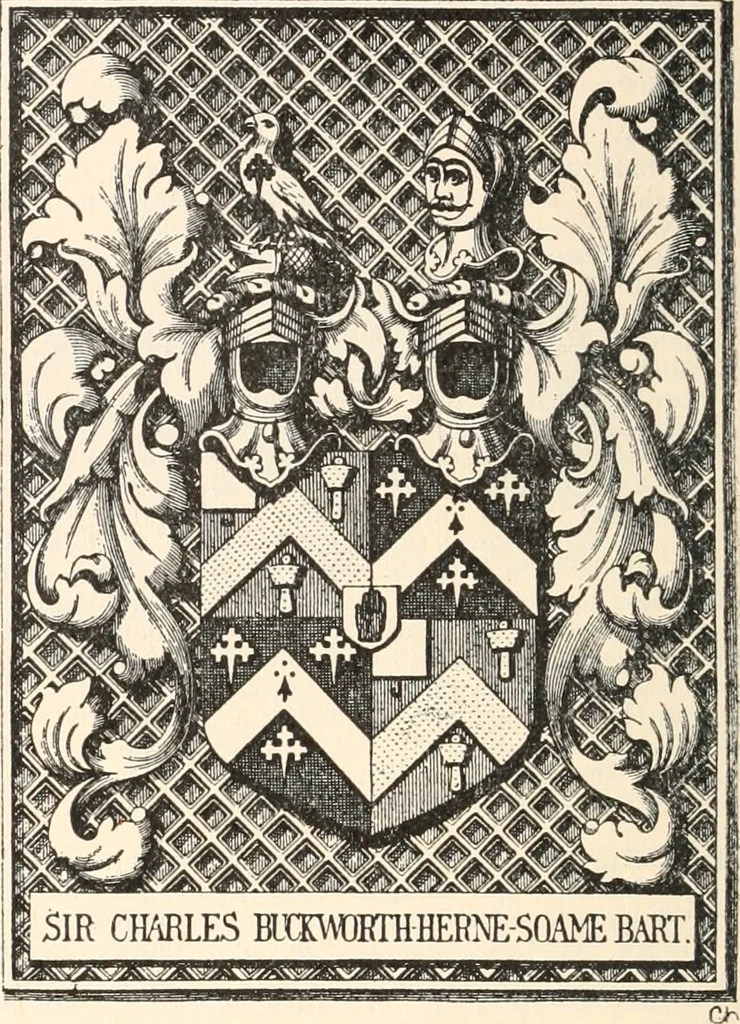 An illustration from Armorial families : a directory of gentlemen of coat-armour, 1905, leaf 305