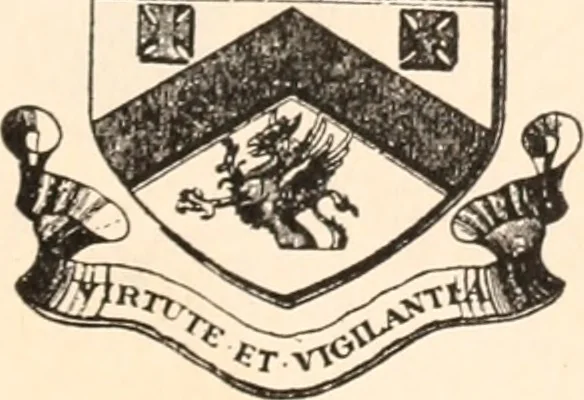 An illustration from Armorial families : a directory of gentlemen of coat-armour, 1905, leaf 306