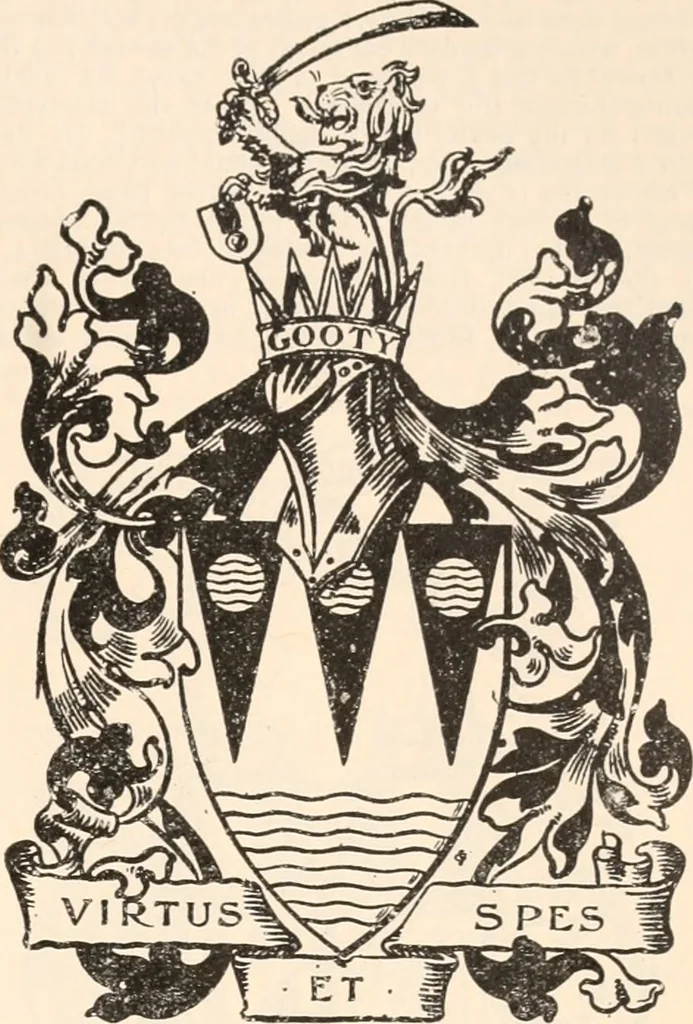 An illustration from Armorial families : a directory of gentlemen of coat-armour, 1905, leaf 346