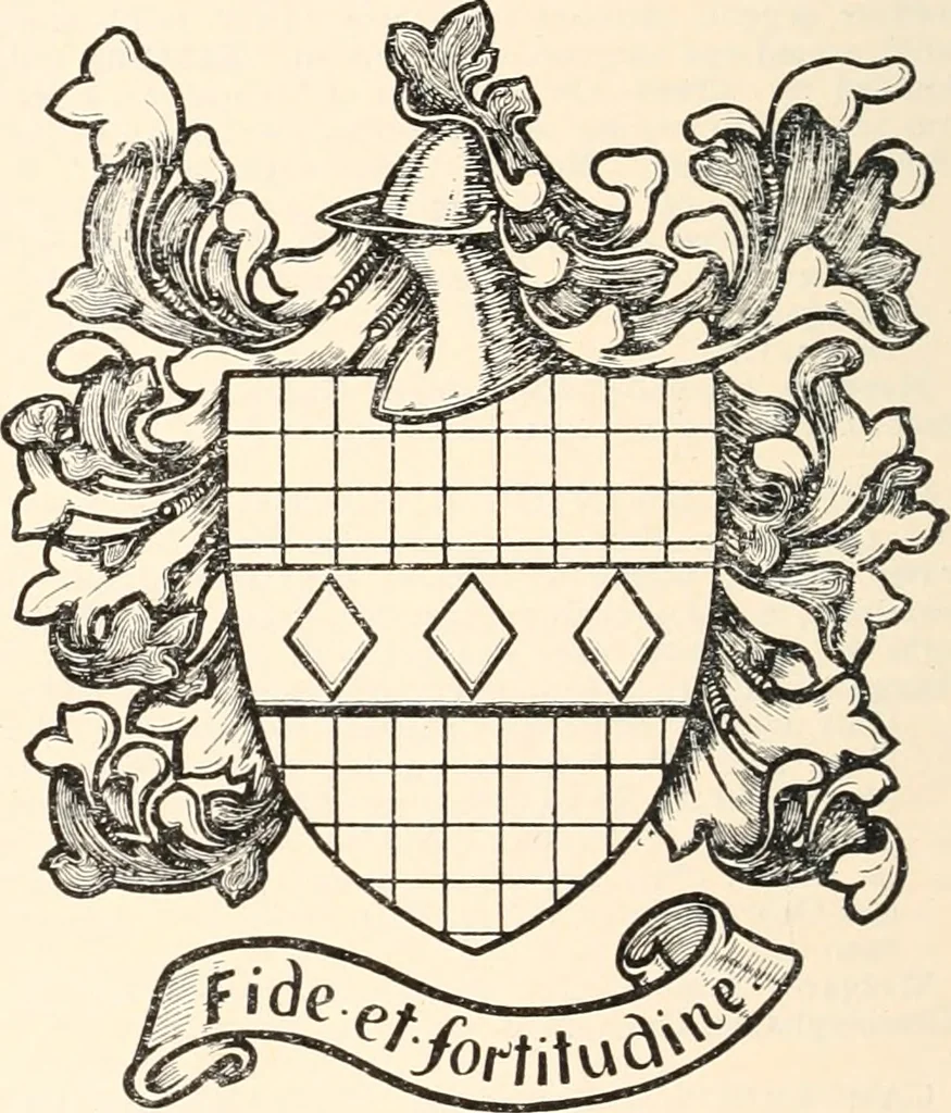 An illustration from Armorial families : a directory of gentlemen of coat-armour, 1905, leaf 359