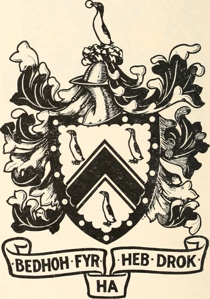 An illustration from Armorial families : a directory of gentlemen of coat-armour, 1905, leaf 375