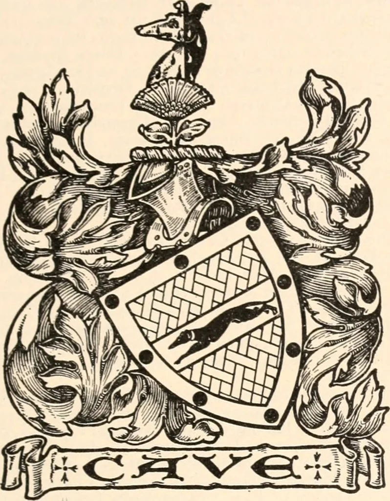 An illustration from Armorial families : a directory of gentlemen of coat-armour, 1905, leaf 386