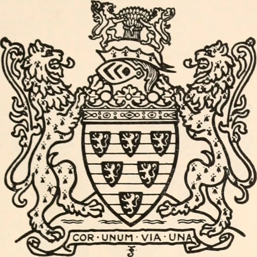 An illustration from Armorial families : a directory of gentlemen of coat-armour, 1905, leaf 392