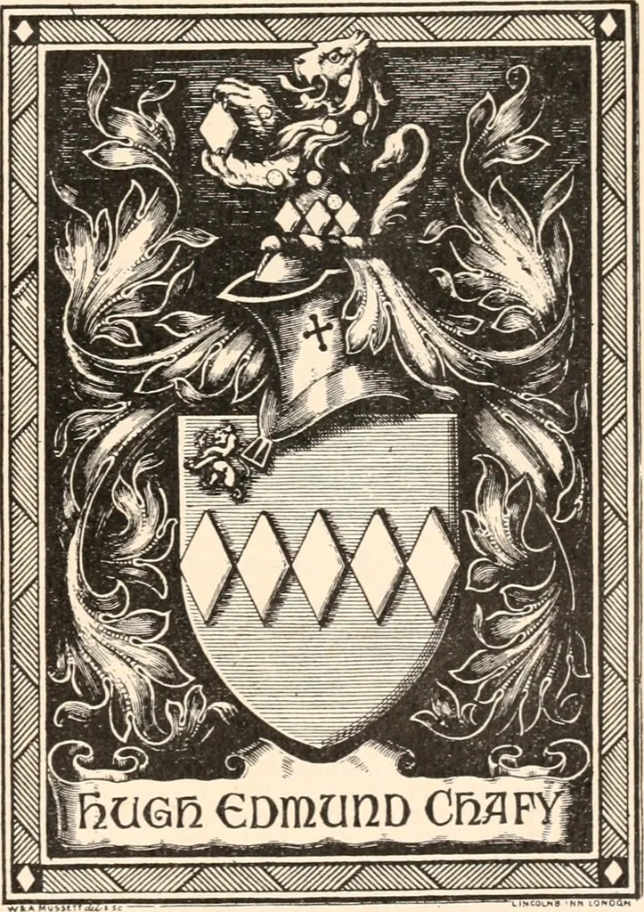 An illustration from Armorial families : a directory of gentlemen of coat-armour, 1905, leaf 394