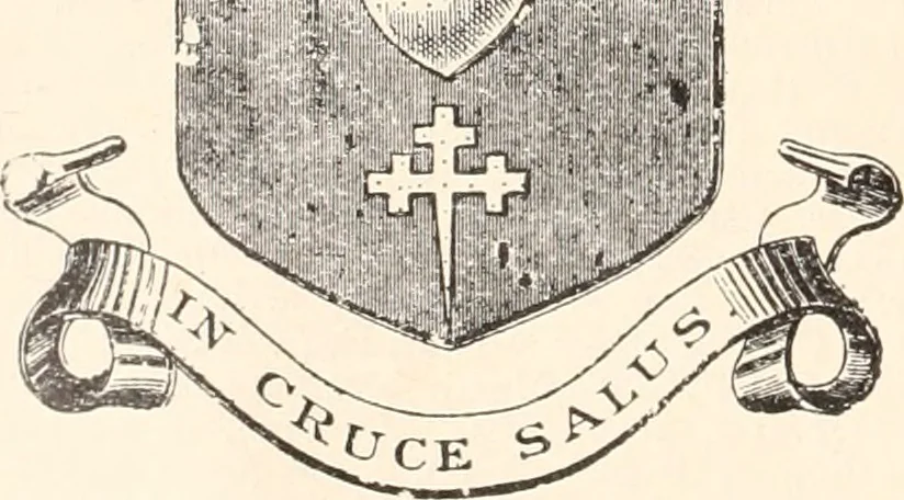 An illustration from Armorial families : a directory of gentlemen of coat-armour, 1905, leaf 61