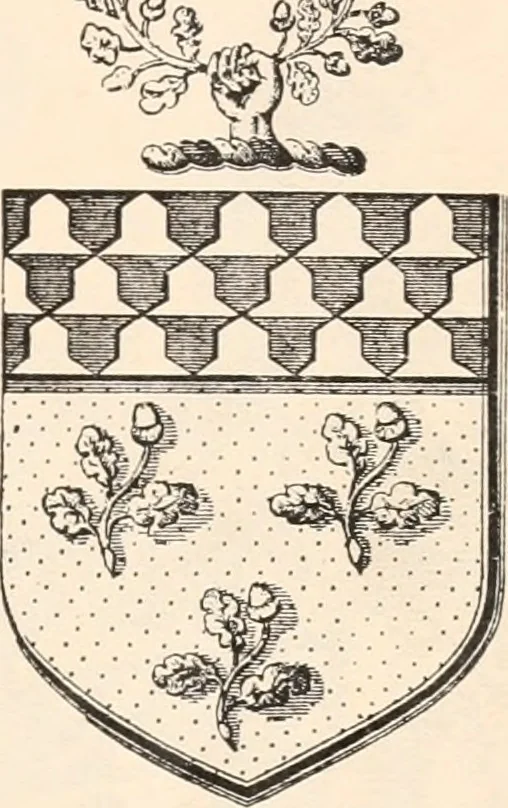 An illustration from Armorial families : a directory of gentlemen of coat-armour, 1905, leaf 66