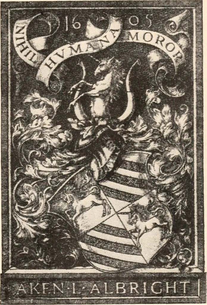 An illustration from Armorial families : a directory of gentlemen of coat-armour, 1905, leaf 70