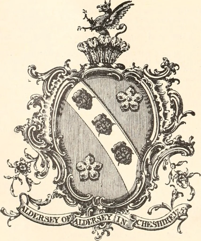 An illustration from Armorial families : a directory of gentlemen of coat-armour, 1905, leaf 71
