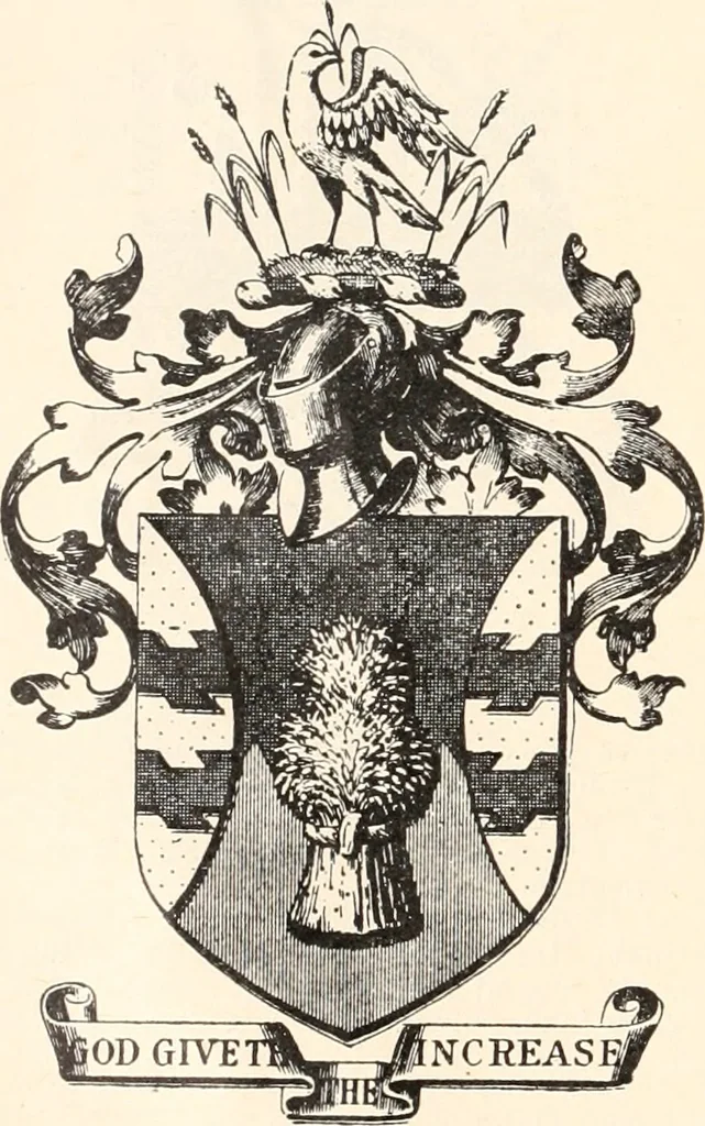 An illustration from Armorial families : a directory of gentlemen of coat-armour, 1905, leaf 79