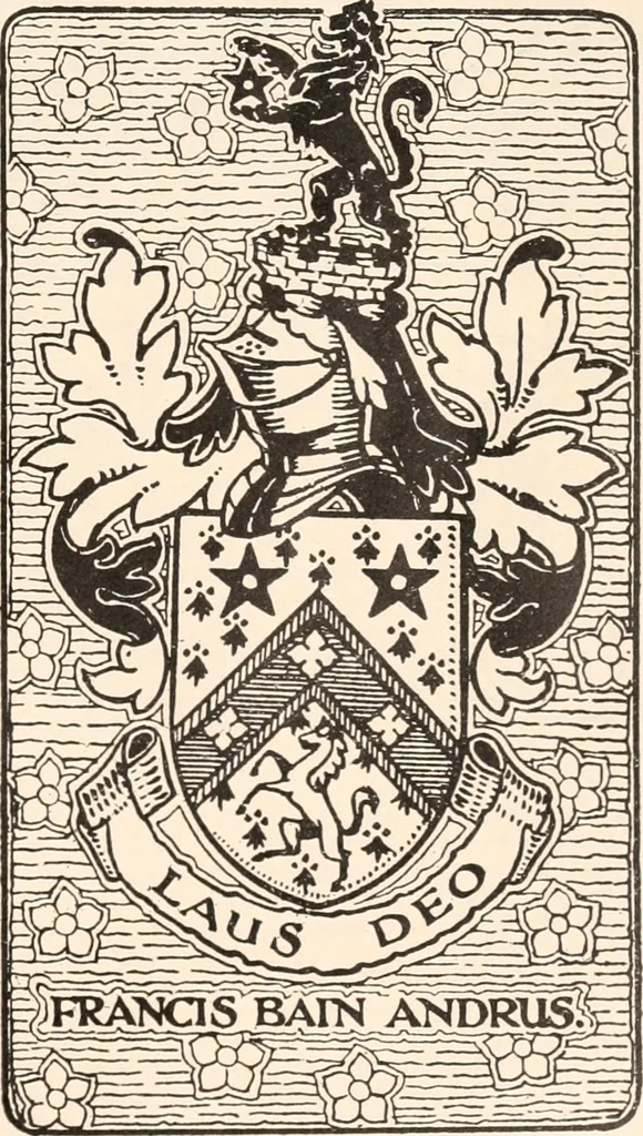 An illustration from Armorial families : a directory of gentlemen of coat-armour, 1905, leaf 90